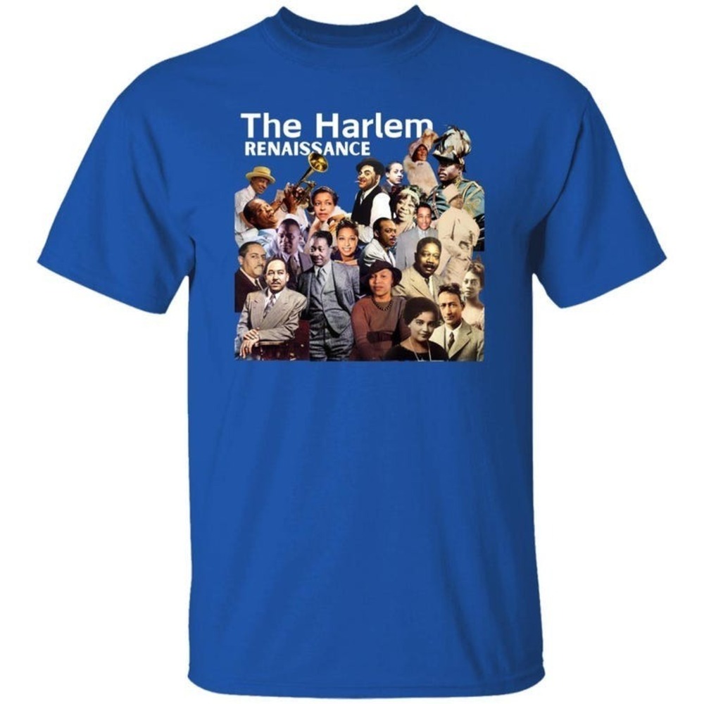 The Harlem Renaissance Commemorative T-shirt Blue